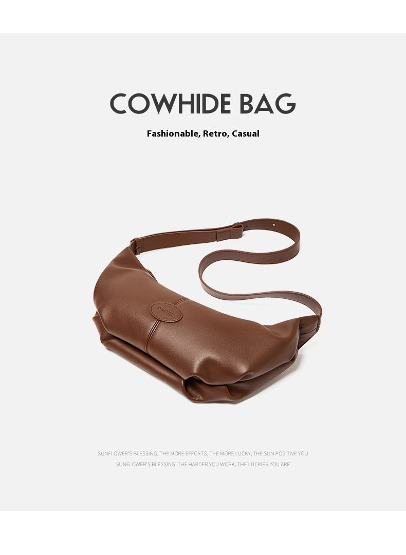 One-shoulder Crossbody Autumn And Winter Croissant Advanced