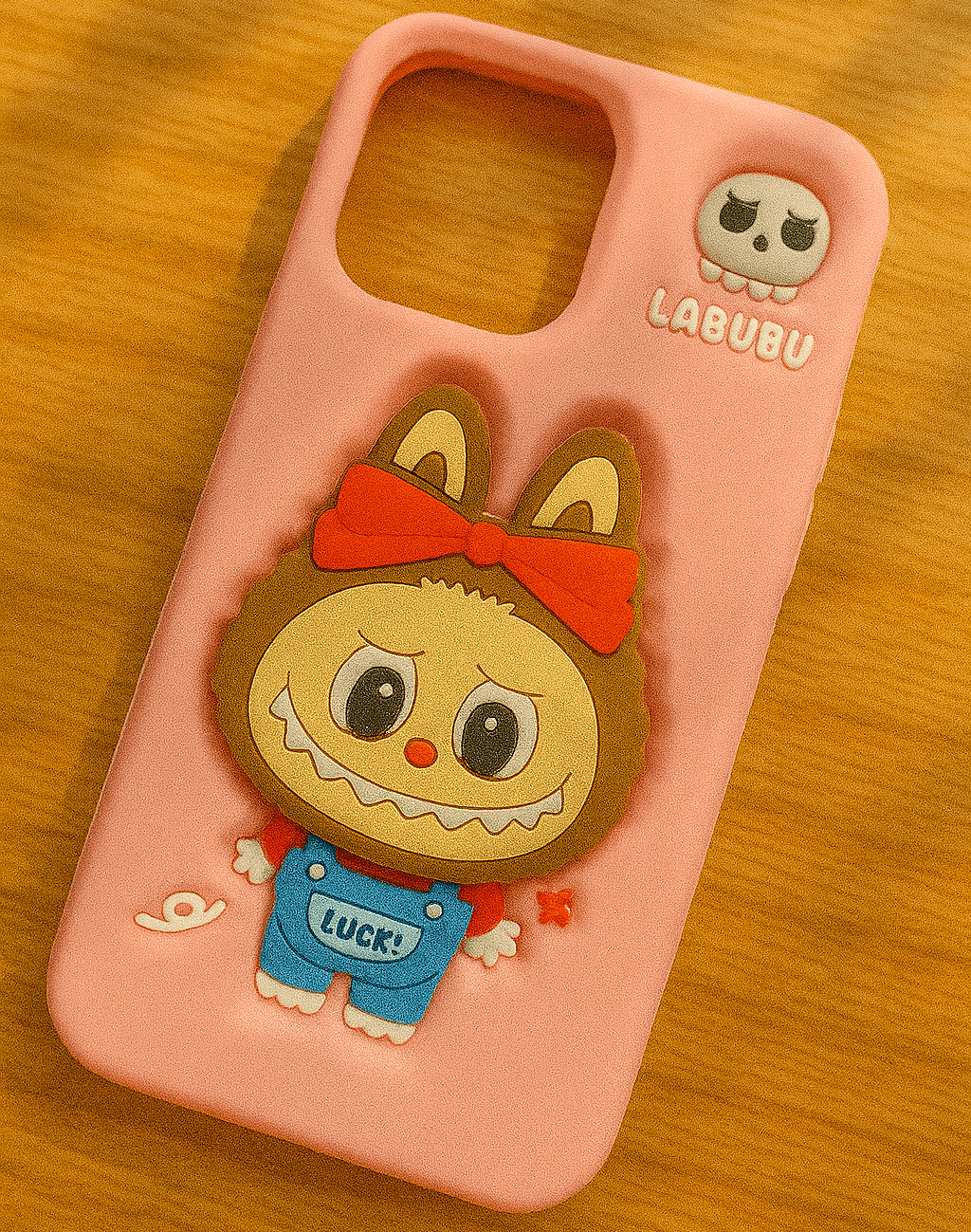Labubu - 3D Cartoon Silicone iPhone Pro Max Case