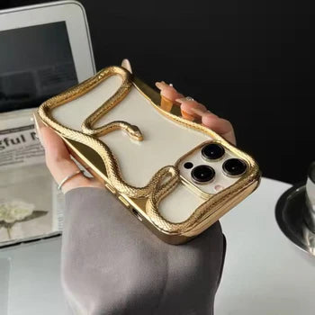 Luxury Snake Frame iPhone Case