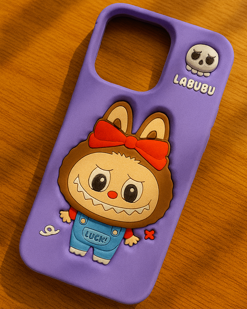 Labubu - 3D Cartoon Silicone iPhone Pro Max Case