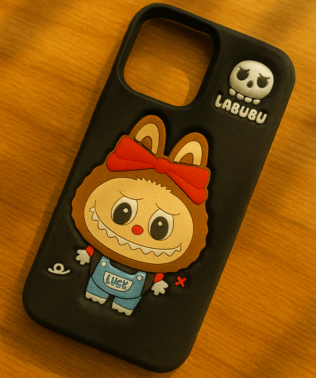 Labubu - 3D Cartoon Silicone iPhone Pro Max Case